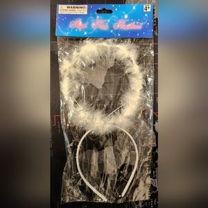 Angel Halo Headband White Ages 4+ NEW